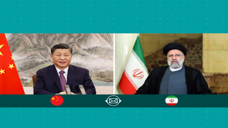 الرئیس الایرانی یهنئ نظیره الصینی بمناسبة إعادة انتخابه لفترة رئاسیة جدیدة